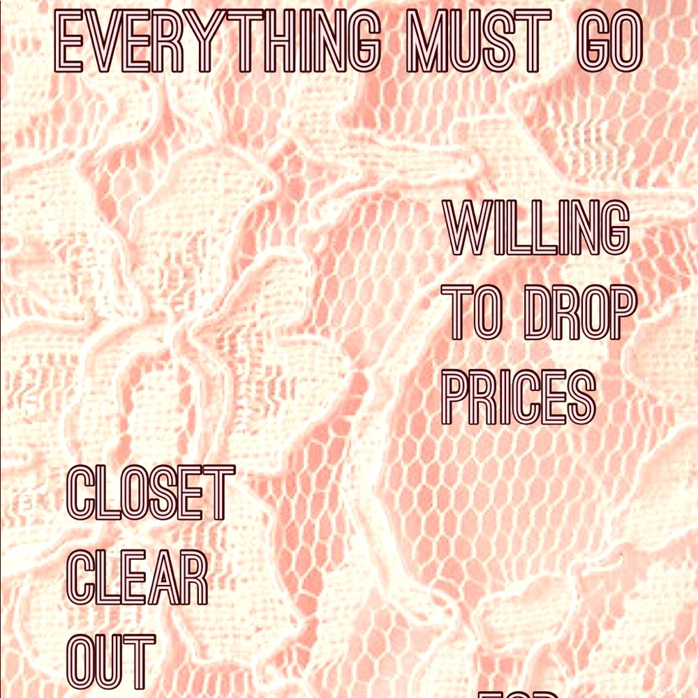 CLOSET CLEAR OUT🚨🚨🚨🚨👍👍👍